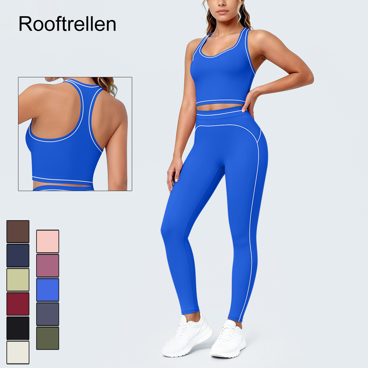 Yoga Fitness Body - Damen Sommer Fitness Yoga Set Atmungsaktive