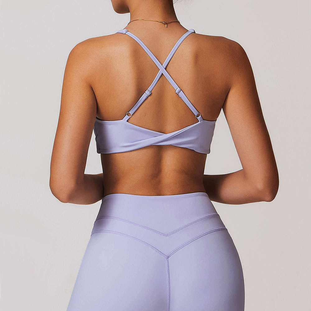 Yoga Fitness Stretching - mikeyoga Damen Sport-BH Gym Push-Up-BH Lauf-Bralette