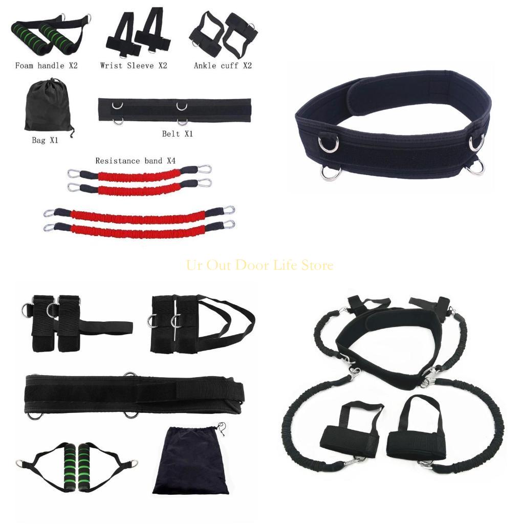 Yoga Fitness Video - 77UF Fitness-Set mit langen Widerstandsbändern zum