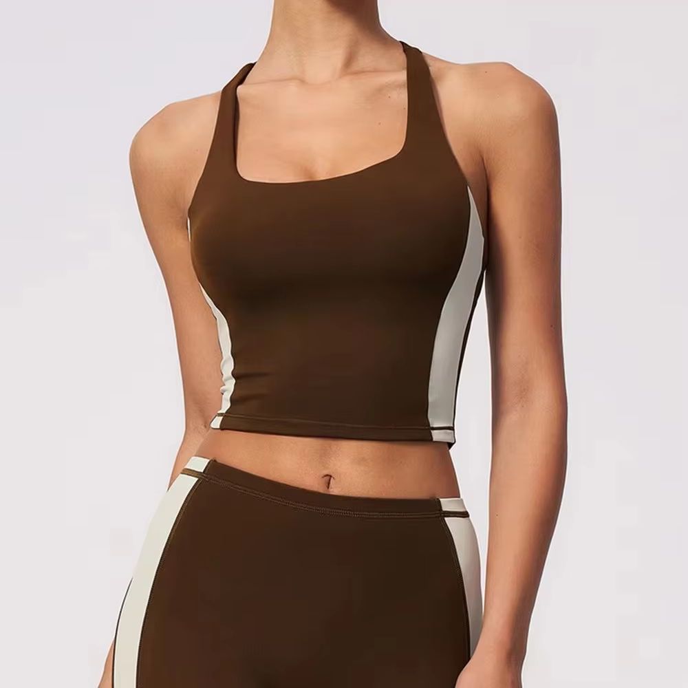 Damen Neckholder-Top mit Farbb – Yoga Blocks Bewertung und Preis