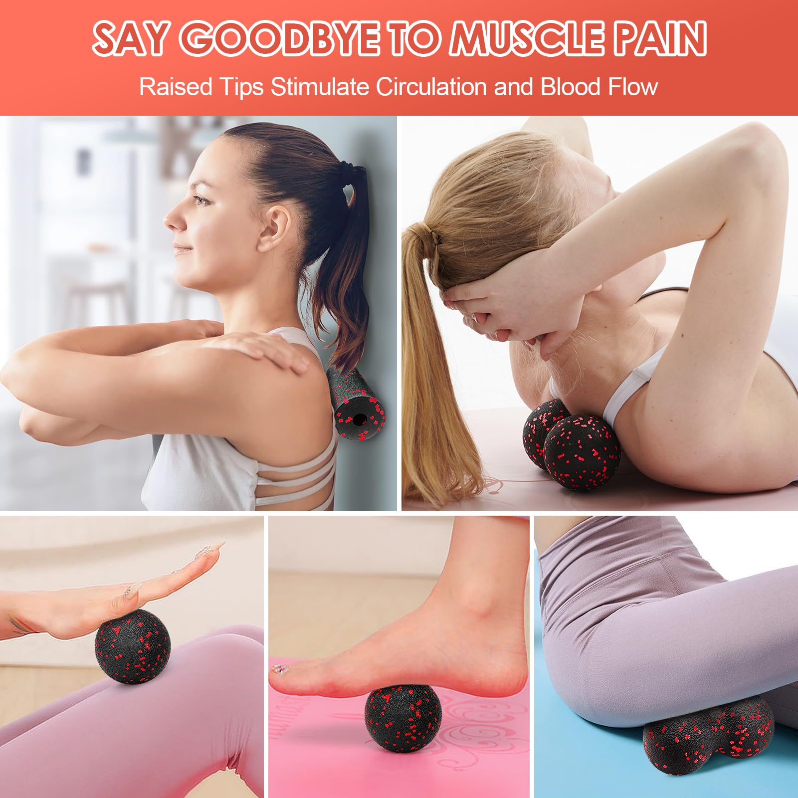 Hohl Yoga Roller Massage Erdnu – Yoga Fitness Body Bewertung und Preis