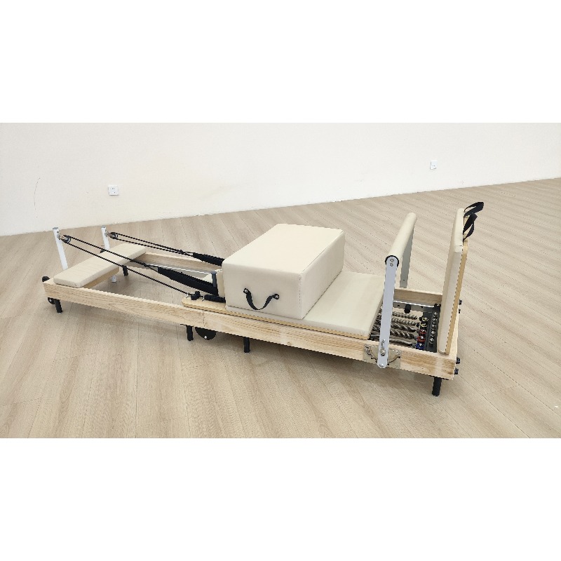 Eichenholz Yoga-Trainingsgerät – Yoga Fitness Pilates Reformer Bewertung und Preis