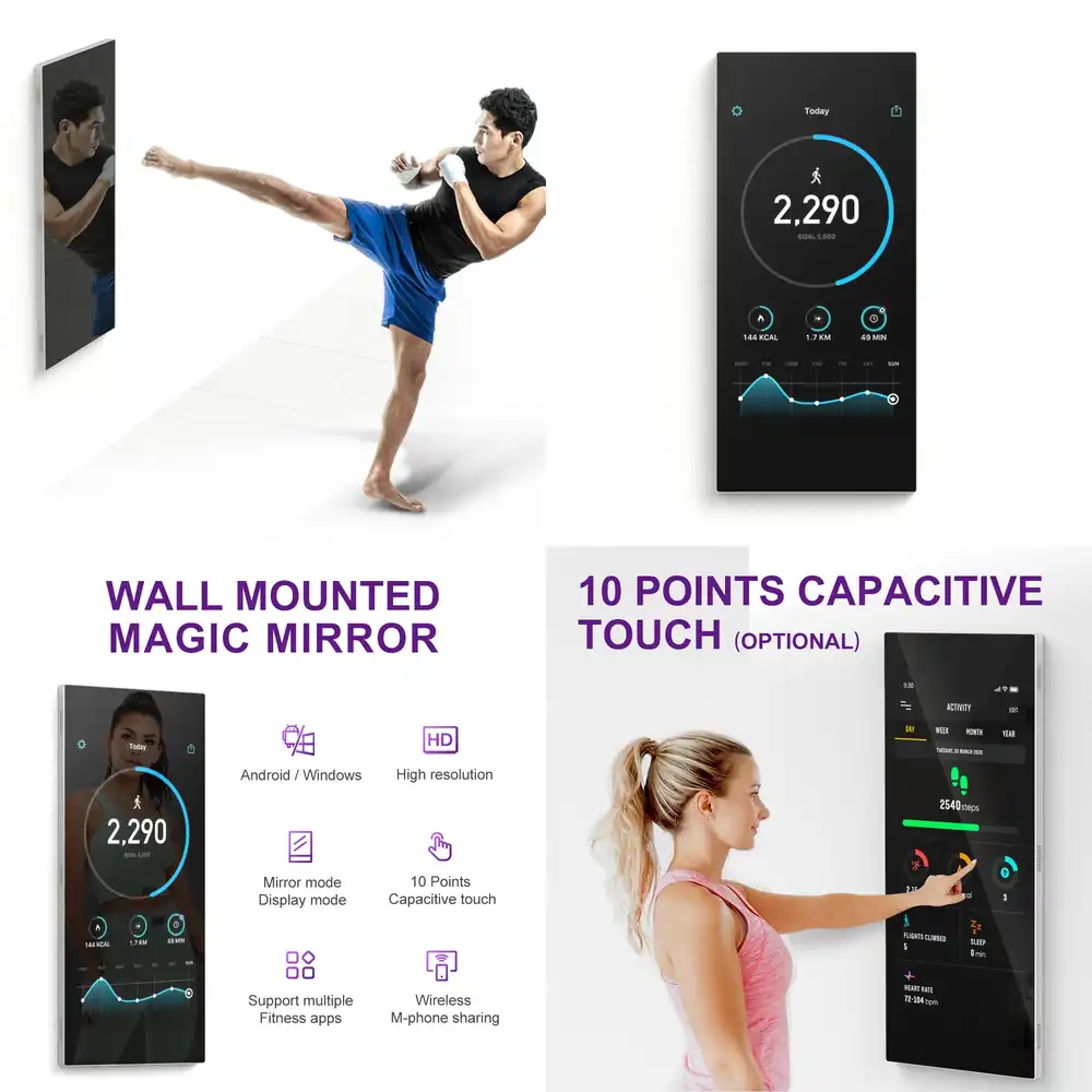 Wandmontierter Interaktiver Sp – Yoga Fitness App Bewertung und Preis