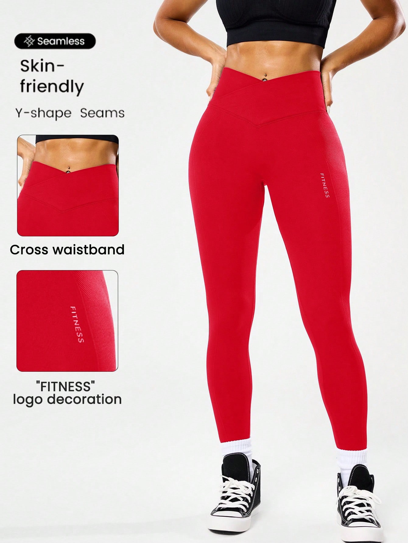 Nahtlose Yoga-Leggings mit hoh – Yoga Fitness Stretching Bewertung und Preis