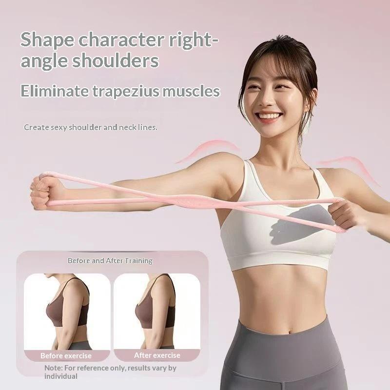 Neue Silikon-Figur-8-Widerstan – Yoga Fitness Model Bewertung und Preis