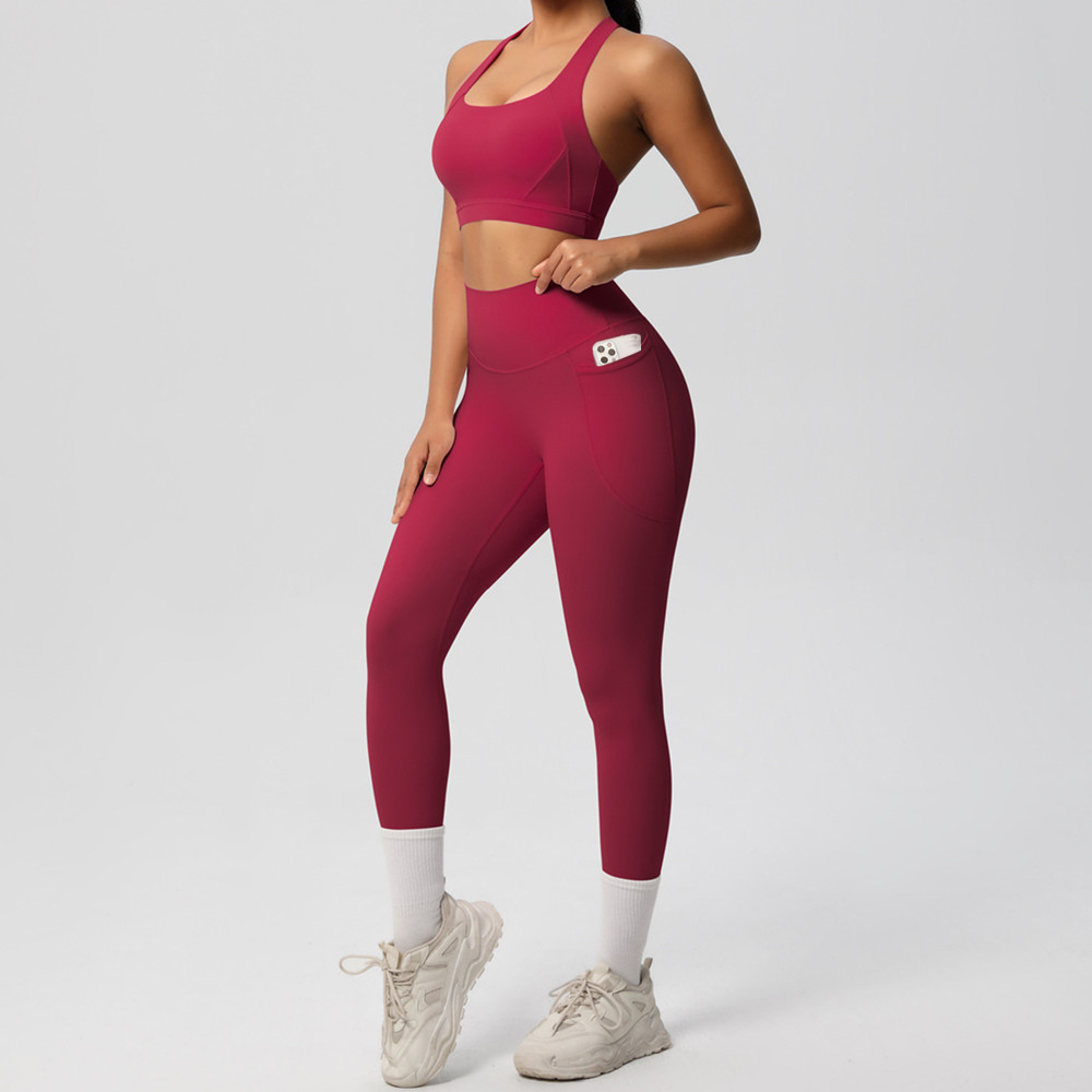 Sport-BH mit überkreuzten Träg – Yoga Fitness Stretching Bewertung und Preis