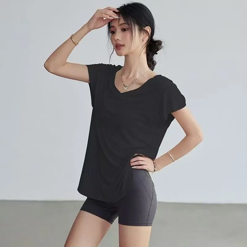 Damen Slim-Fit Rundhals Yoga T – Yoga Fitness Stretching Bewertung und Preis