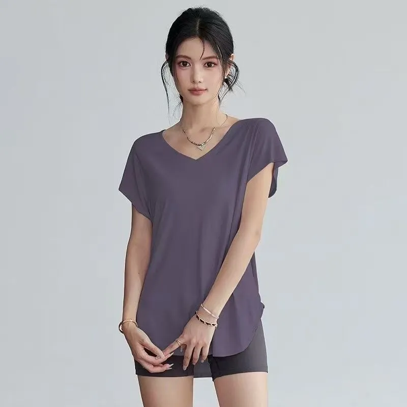 Damen Slim-Fit Rundhals Yoga T – Yoga Fitness Stretching Bewertung und Preis